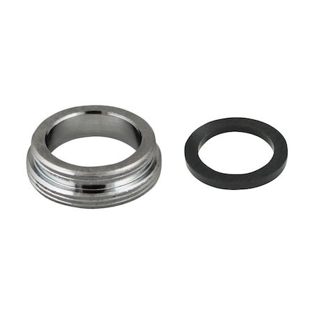 Plumb Pak Plumb Pak Male Thread 15/16 in. x 55/64 in. Chrome Plated Faucet Aerator PP800-62LF